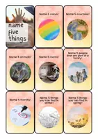 Vorschau - Spiele - Name 5 Things... - flexibles Vokabelspiel Englisch ab A1 - Seite 2