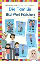 Vorschau - Merkblätter - Familie - Bild-Wort-Kärtchen - Deckblatt
