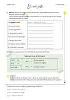 Vorschau - Arbeitsblätter - ¿Qué te gusta a ti? / induktive Erarbeitung gusta/gustan - Deckblatt