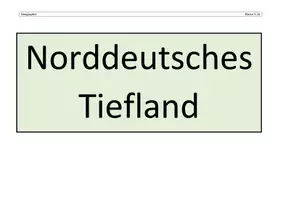 Vorschau - Stundenentwürfe - Unterrichtsstunde: Großlandschaften Deutschlands - Seite 3