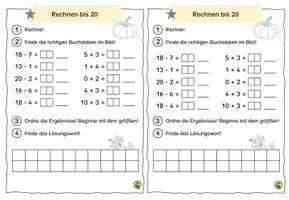Vorschau - Arbeitsblätter - Rechenspur ZR 20 und ZR 100 - Seite 3