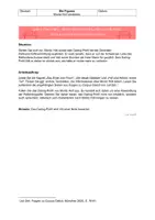 Vorschau - Arbeitsblätter - "Corpus Delicti" Dating-Profil Moritz Holl - Deckblatt