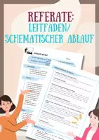 Vorschau - Merkblätter - Allgemeine Checkliste Referat - Leitfaden zur Erstellung - Deckblatt