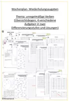 Vorschau - Spiele - Mixed tenses - Materialpaket - Seite 1