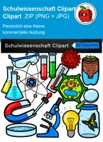 Vorschau - Stundenentwürfe - Sachunterricht, Physik set Clipart, Schul cliparts Kostenlos - Deckblatt