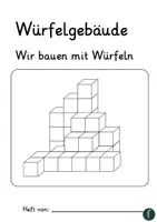 Vorschau - Arbeitsblätter - Würfelgebäude_Arbeitsblätter_Mathematik_Klasse2_Geometrie - Seite 1