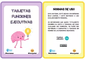Vista previa - Hojas de trabajo - Funciones Ejecutivas 1º parte (Junto a @neuropeque) - página 1