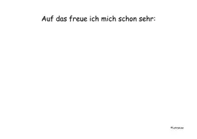 Vorschau - Präsentationen/Tafelbilder - 1.Schulwoche (Wünsche) & letzte Schulwoche (Feedback) - Seite 1