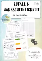 Vorschau - Spiele - Materialpaket Zufall und Wahrscheinlichkeit (Kl. 3/4) - Seite 1