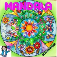 anteprima - Materiale per pittura e bricolage - MANDALA DI PRIMAVERA - Pagina di copertina