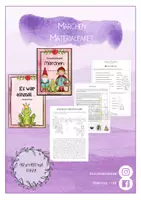 Vorschau - Arbeitsblätter - Materialpaket Märchen (30% sparen!) - Deckblatt