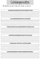 Vorschau - Arbeitsblätter - Arbeitsblatt Schlangensätze Klasse 2 Grundschule Ukraine DaZ DaF - Seite 2