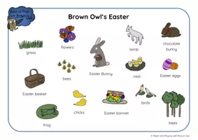 Vista previa - Unidades / Secuencias / Situaciones de Aprendizaje - Brown Owl's Spring & Easter - BUNDLE OF ACTIVITIES - página 1