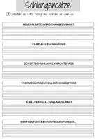 Vorschau - Arbeitsblätter - Arbeitsblatt Schlangensätze Klasse 2 Grundschule Winter DaZ DaF - Seite 2