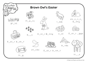 Aperçu - Préparation de séance / Séance complète - Brown Owl's Spring & Easter - BUNDLE OF ACTIVITIES - Page 3