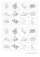 Vista previa - Manualidades / Dibujos para colorear - Brown Owl's Spring & Easter - READ, CUT & STICK - página 3