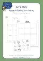 Vista previa - Manualidades / Dibujos para colorear - Brown Owl's Spring & Easter - READ, CUT & STICK - Portada