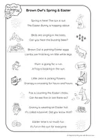 anteprima - Esercizi - Brown Owl's Spring & Easter - STORY WALK & POEM - Pagina 2