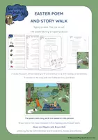 anteprima - Esercizi - Brown Owl's Spring & Easter - STORY WALK & POEM - Pagina di copertina