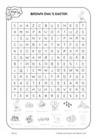 anteprima - Esercizi - Brown Owl's Spring & Easter - WORD SEARCH - Pagina 3