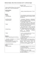 Vorschau - Merkblätter - Musterschreibplan "Warum frieren die Schwäne nicht?" von Reinhold Ziegler - Seite 1