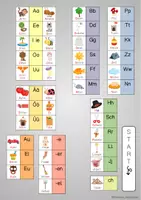 Vorschau - Arbeitsblätter - AnybookPro Material für DaZ: Vertonte Lauttabelle - Seite 1