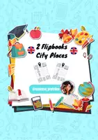 Vista previa - Tarjetas / Manipulativos - Flipbooks City Places 🇬🇧 - Portada