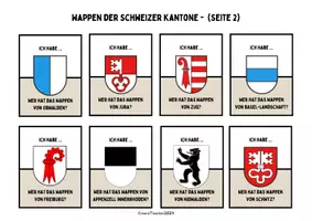 Vorschau - Spiele - Ich habe... Wer hat...? Schweiz Kantone Wappen - Seite 2