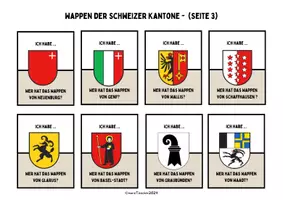 Vorschau - Spiele - Ich habe... Wer hat...? Schweiz Kantone Wappen - Seite 3