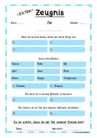 Vorschau - Anderer Materialtyp - Extra Zeugnis (persönliche Zeugnisse) - Seite 1
