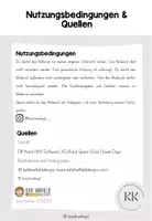 Vorschau - Stationenlernen - Würfelspiel - DAZ Unterricht - Frühling - Wortschatz - Seite 3