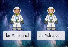 Vorschau - Poster - Weltraum - Wortkarten - Seite 3