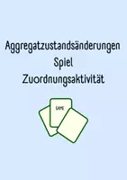 Vorschau - Spiele - Zuordnungsaktivität Aggregatzustandsänderungen - Seite 1