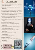 Vorschau - Unterrichtsreihen - Künstliche Intelligenz ; ChatGPT ; Deepfakes uvm. - Übersicht Unterrichtseinheit Klasse 7/8/9/10 - Deckblatt