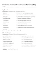 Vorschau - Arbeitsblätter - Das andere Geschlecht von Simone de Beauvoir (1949) - Infotext und Übungen - Seite 1