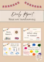 Vorschau - Arbeitsblätter - Englisch Grundschule - Daily Report / Welcome Meeting - Deckblatt