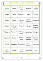 Vorschau - Spiele - Oster- und Frühlingswörter "Vor- und Zurück" Spiele - Seite 3
