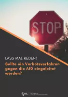 Vorschau - Arbeitsblätter - Diskussionsaufgabe: AfD Parteiverbot (Lass mal reden! Premium Variante) #demokratiestärken - Deckblatt