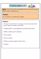 Aperçu - Préparation de séquence / Séquence complète - Orthographe : découverte :Accord adj couleurs - Page 3