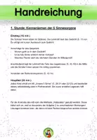 Vorschau - Stundenentwürfe - Unterrichtsreihe Sinne Sinnesorgane Sachunterricht Klasse 3 - Seite 2