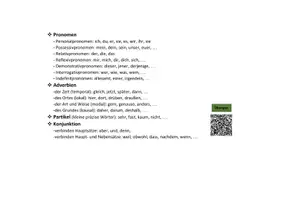 Vorschau - Merkblätter - Merkkarten Grammatik Deutsch - Seite 3
