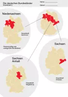 Vorschau - Arbeitsblätter - Arbeitsblätter Bundesländer und ihre Hauptstädte - Seite 2