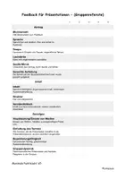 Vorschau - Merkblätter - Feedback für Referate (Gruppen-und Einzelreferate) - Seite 2