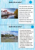 Aperçu - Apprentissages en autonomie - Ateliers : quelle-ville-se-cache en Belgique - Page de couverture