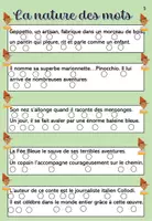 Aperçu - Apprentissages en autonomie - Fiches ateliers : la nature des mots et les contes - Page 2