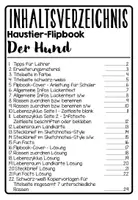 Vorschau - Unterrichtsreihen - Kreativwerkstatt Hunde Flipbook | Haustiere - Säugetiere Projekt - Seite 3