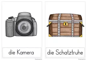 Vorschau - Bildkarten - Tief im Ozean - Wortkarten - Seite 3