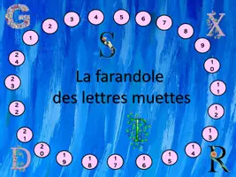 Aperçu - Jeux - La farandole des lettres muettes - Page de couverture