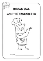 Vorschau - Arbeitsblätter - Brown Owl and the Pancake Mix - WORKBOOK - Seite 1