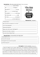 Vorschau - Arbeitsblätter - Worksheet - To Be - Seite 1